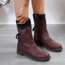 Ruvorin | Luxus-Woll-Winterstiefel aus italienischem Rindsleder – Rot