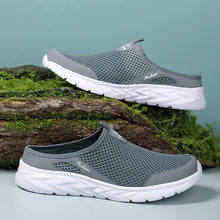 Herren Leichte Atmungsaktive Slip-On Walking Schuhe Fudus – Grau