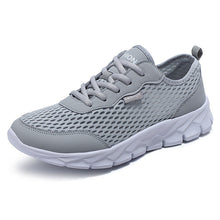 Herren Atmungsaktive Mesh Fitness Sneakers Fudus – Hellgrau
