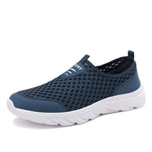 Herren Slip-On Mesh Sportsneakers Fudus – Blau