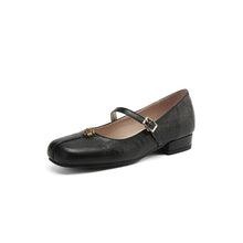 Klassische Trachten Dirndl Schuhe für Damen - Emilia – Schwarz