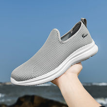 Herren Leichte Atmungsaktive Slip-On Aqua Sneaker Fudus – Hellgrau