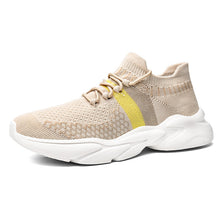 Herren Atmungsaktive Stricklauf-Sneaker Fudus – Beige