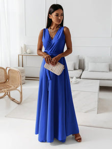 Maxivella™ – Damen Maxikleid für den Sommer – Blau