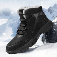 Herren Isolierte Wasserdichte Winterstiefel Fudus 1749651327 – Schwarz