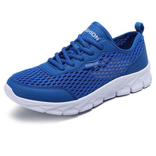 Herren Atmungsaktive Mesh Fitness Sneakers Fudus – Blau