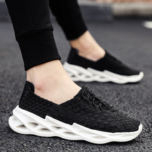Herren Atmungsaktive Slip-On Performance Sneakers Fudus – Schwarz