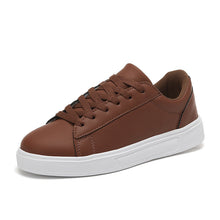 Herren Sleek Metallic Mode Sneakers Fudus – Braun
