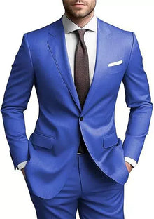 Herren Hochzeitsgast Anzug | Blazer und Hosen – Royal Blue