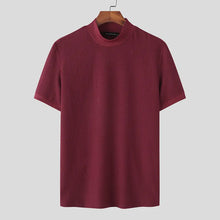 COUTURE™ WASSERWELLEN T-SHIRT – Dunkelrot