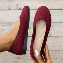 Savannah - Orthopädische ComfortFit Ballerinas Stützender Stil – Rot