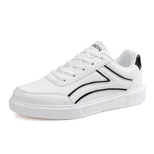 Herren Stylishe Freizeit Sneakers Fudus – Weiß Schwarz