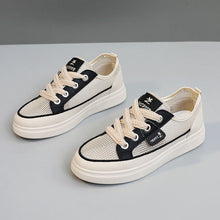 Damen Atmungsaktive und modische Sneakers – Schwarz