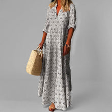 Nele – Vintage-inspiriertes Kleid – Grau