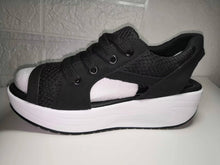 Damen Hochleistungs Atmungsaktive Freizeit Sneakers Fudus – Schwarz