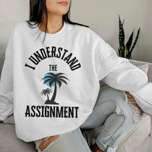 Damen Oversized Sweatshirt – Weiß