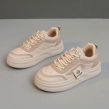 Damen modische Sneakers mit sportlichem Design und dämpfender Laufsohle – Khaki