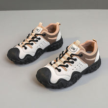 Damen sportliche Wanderschuhe mit rutschfester Sohle und atmungsaktivem Obermaterial – Camel