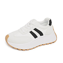 Damen Sportliche Chunky Sneakers mit komfortabler Dämpfung – Weiß