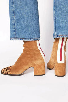 Eva™ | Elegante Stiefel mit Absatz – Hellbraun