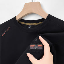 Herren Sweatshirt mit innovativer Struktur und atmungsaktiven Eigenschaften Aliams – Schwarz