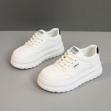 Damen sportliche Sneakers mit bequemer Polsterung und innovativem Design – Dunkelbraun