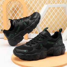 Damen Chunky Mesh Sport Sneakers mit verbesserter Dämpfung Fudus – Schwarz