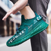 Herren Urbaner Freizeitsneaker mit rutschfester Sohle und atmungsaktiver Struktur – Grün