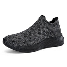Herren Slip-On Atmungsaktive Fitness Sneakers Fudus – Schwarz