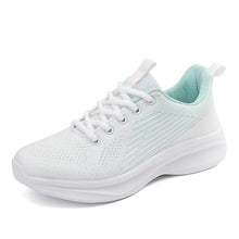 Herren Atmungsaktive Strick Performance Sneaker Fudus – Weiß Grün