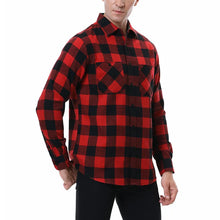 COUTURE™ FLANELLHEMD – Grau-Schwarz Kariert