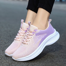 Damen Funktionale Leichte Lauf Sneakers Fudus – Lila Pink
