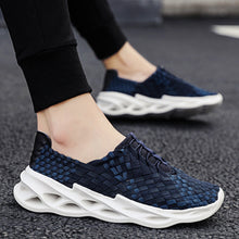 Herren Atmungsaktive Slip-On Performance Sneakers Fudus – Blau
