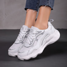 Damen Leichte Modische Sneakers mit Stoßdämpfungstechnologie Fudus – Weiß