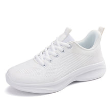 Herren Atmungsaktive Strick Performance Sneaker Fudus – Weiß