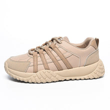 Damen sportliche Freizeitsneaker mit stabiler Sohle und atmungsaktivem Obermaterial – Khaki