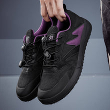 Herren Leichte Outdoor-Sneaker mit Innovativem Schnellzugbandsystem Fudus – Schwarz