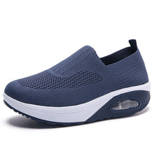 Damen Slip-On Atmungsaktive Lauf-Sneaker Fudus – Dunkelblau