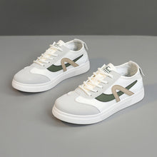 Damen Sportliche Freizeitsneaker mit innovativem Design und dämpfender Sohle – Olivgrün