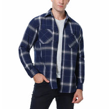 COUTURE™ FLANELLHEMD – Schwarz-Weiß Kariert