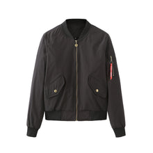 Herren lässige Übergangsjacke mit praktischen Taschen und modernem Design Aliams – Schwarz