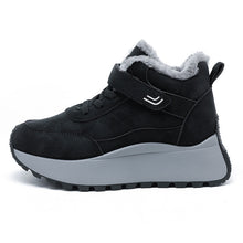 Damen Hochwertige Winterstiefel mit flauschigem Innenfutter und rutschfester Sohle – Schwarz