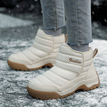 Herren Isolierte Winter Slip-On Stiefel Fudus – Off White