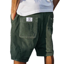 Festus - Elegante Strukturierte Maßgeschneiderte Shorts – Dunkelgrün