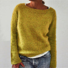 Kuscheliger Herbstpullover für stilbewusste Frauen – GELB