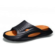 Herren Ergonomische Slip-On Schaum Sandalen Fudus – Schwarz