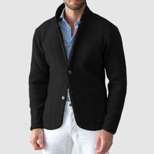 Herren Cardigan mit Eleganter Schnittführung und praktischen Taschen Aliams – Schwarz