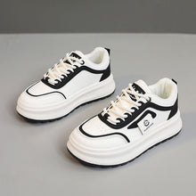 Damen Sportliche Sneaker mit dämpfendem Komfort und modischem Design – Schwarz
