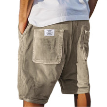 Felix | Elegante Velours-Shorts – Khaki