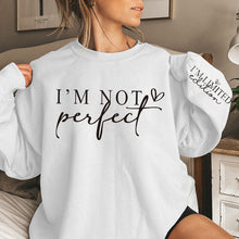 Damen Oversized Sweater mit Aufdruck und begrenzter Edition – Weiß